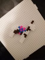 DIY Lama Bügelperlenkette