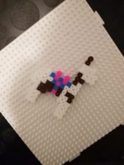 DIY Lama Bügelperlenkette