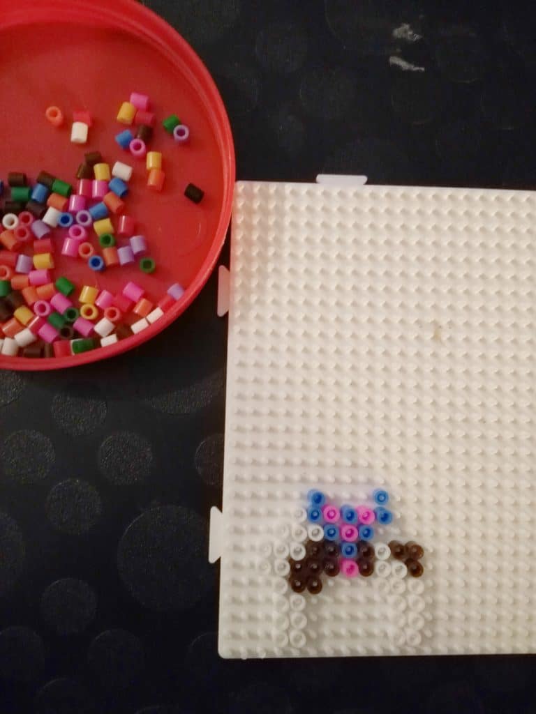 DIY Lama Bügelperlenkette