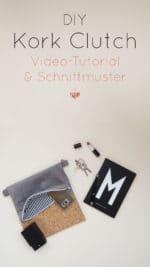 DIY Video: Kork Clutch nähen | Can’t Clutch this! | Mohntage