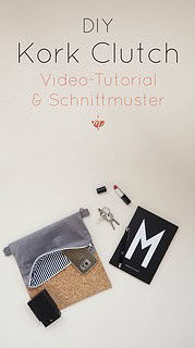 DIY Video: Kork Clutch nähen | Can't Clutch this! | Mohntage