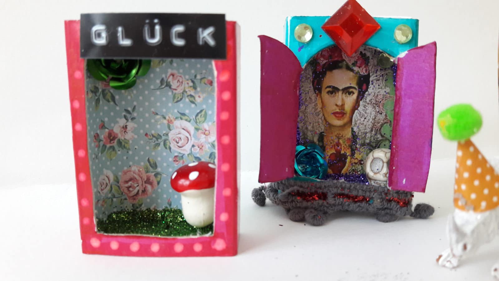 DIY Streichholzschachtel Minishrines und mehr