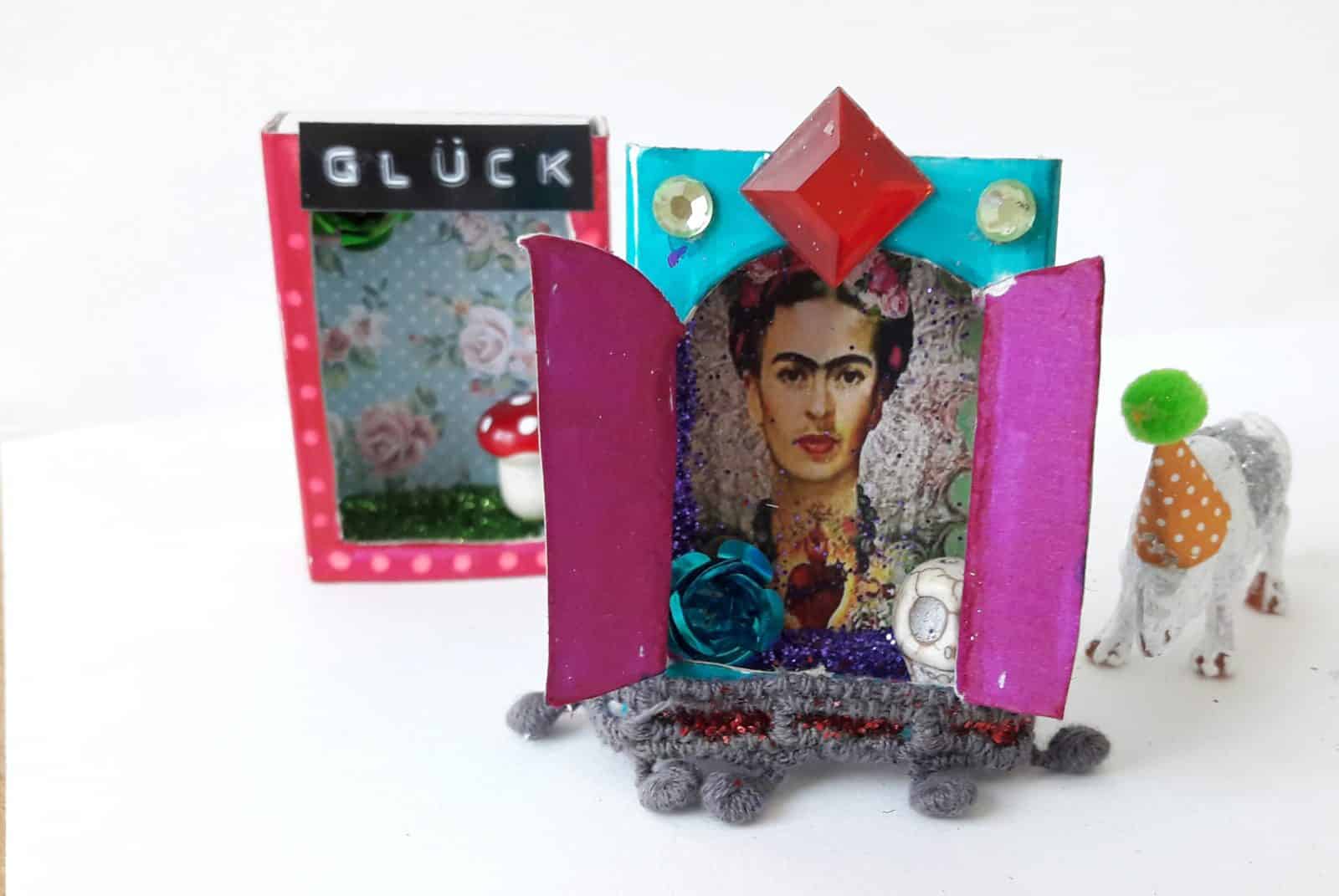 DIY Streichholzschachtel Minishrines und mehr