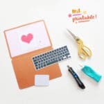 DIY APPLE-KARTE ZUM VALENTINSTAG BASTELN / FREE PRINTABLE