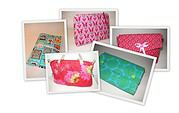 fröhliche, bunte Taschen und Accessoires