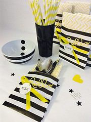 Bestecktaschen aus Papiertüten