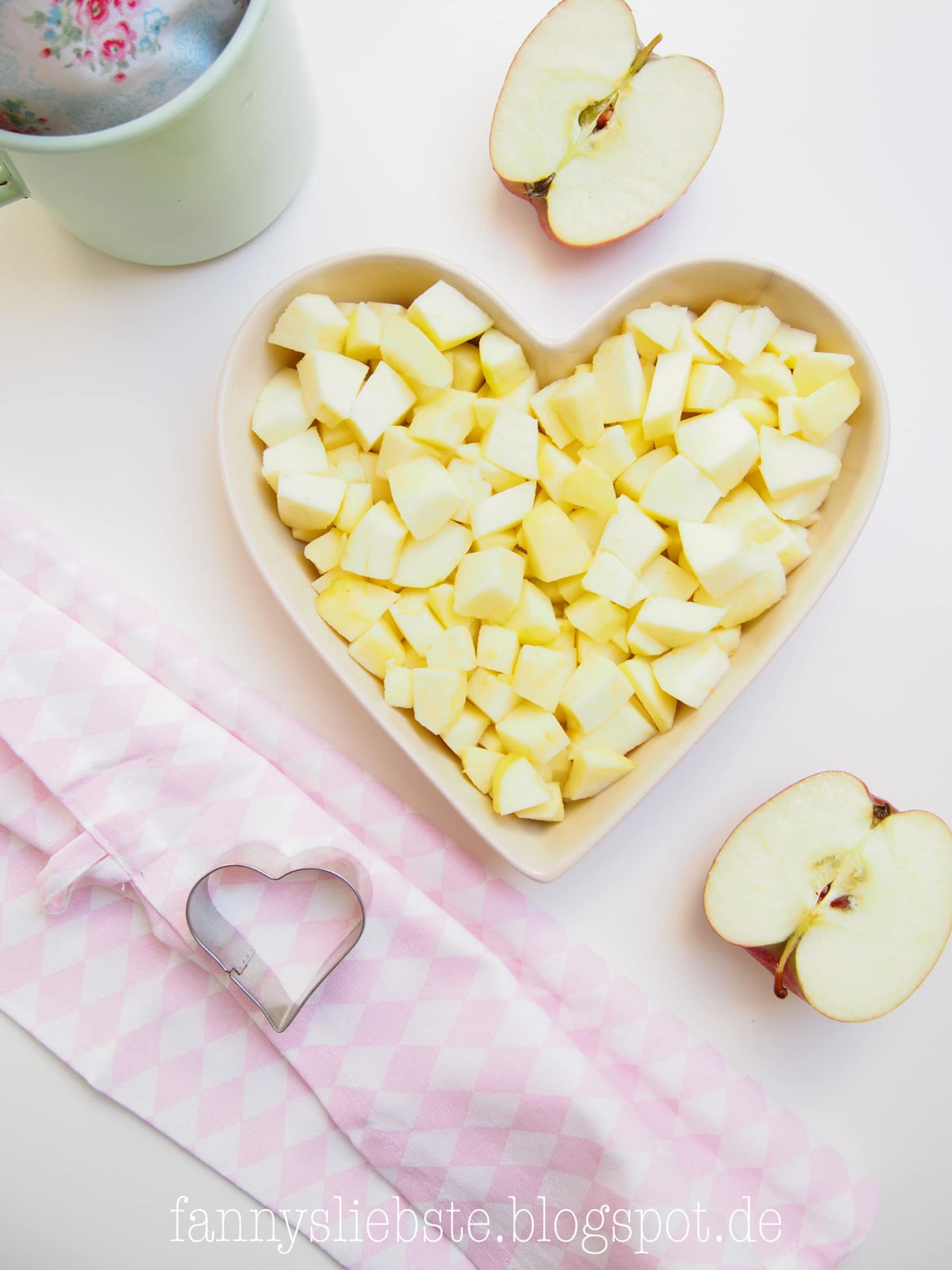 herziger Apple Crumble – #DoItValentinstag