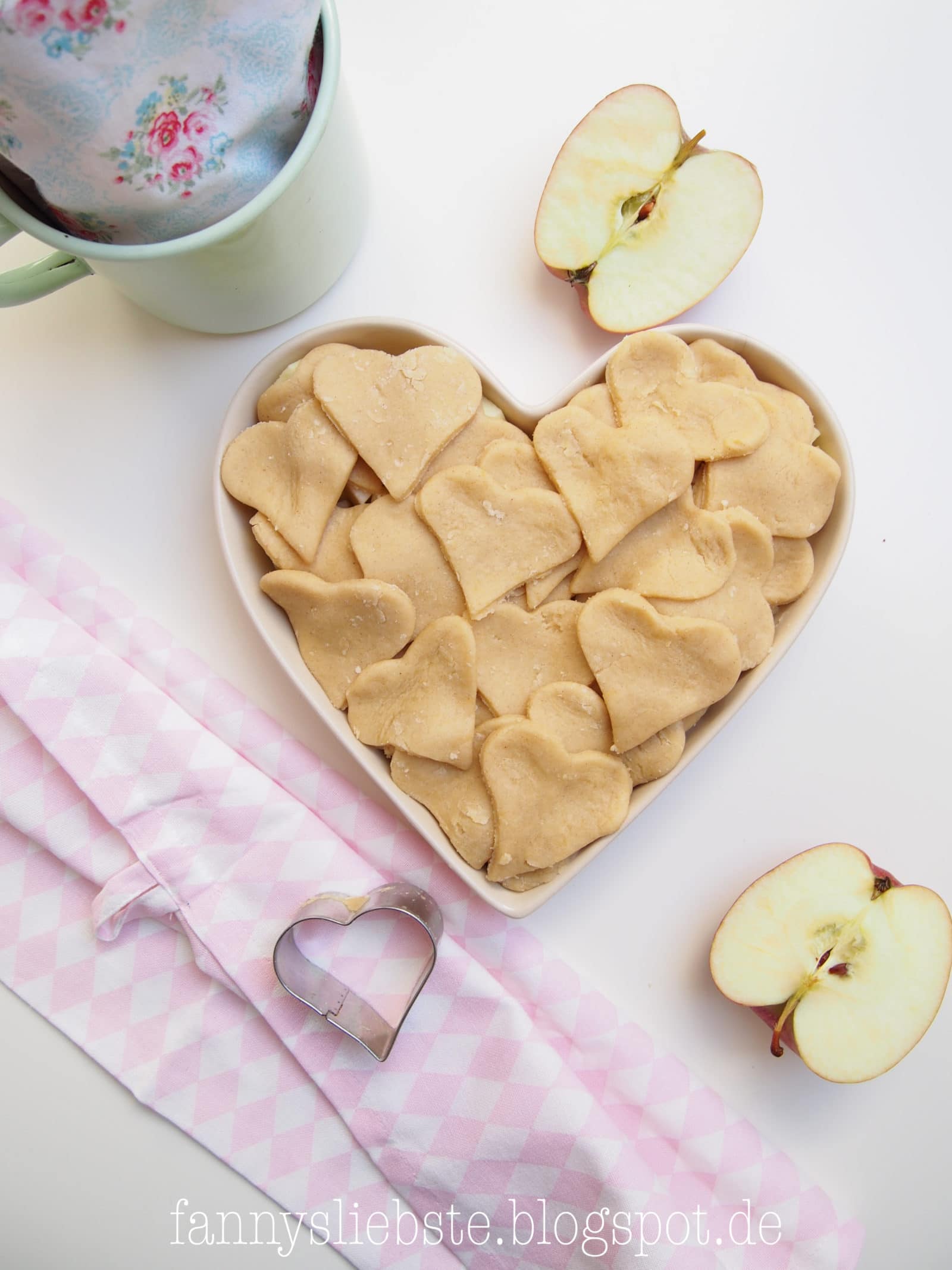herziger Apple Crumble – #DoItValentinstag