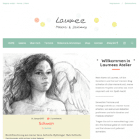 Laumee – Malerei, Zeichnung, Textilkunst. Malkurse und Workshops. – Eitempera-Malerei,  Zeichnungen und Illustrationen.