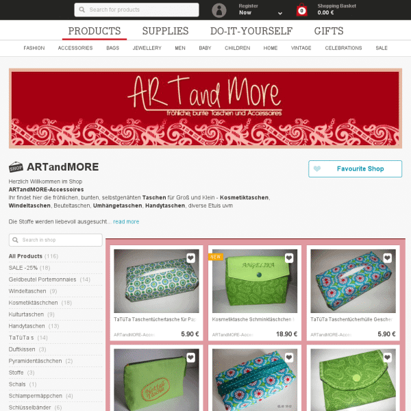 fröhliche, bunte Taschen und Accessoires