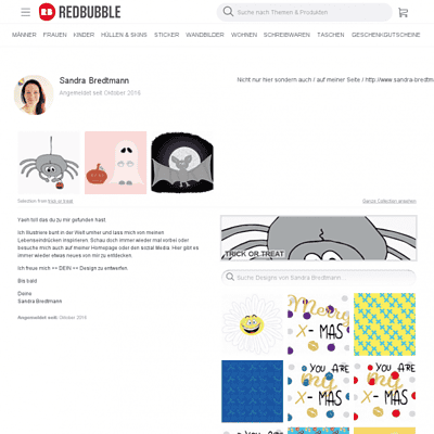 Redbubble - Sandra Bredtmann