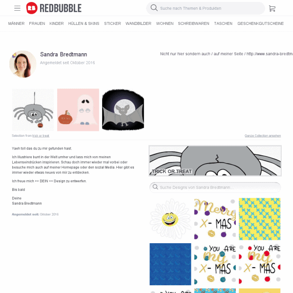 Redbubble – Sandra Bredtmann