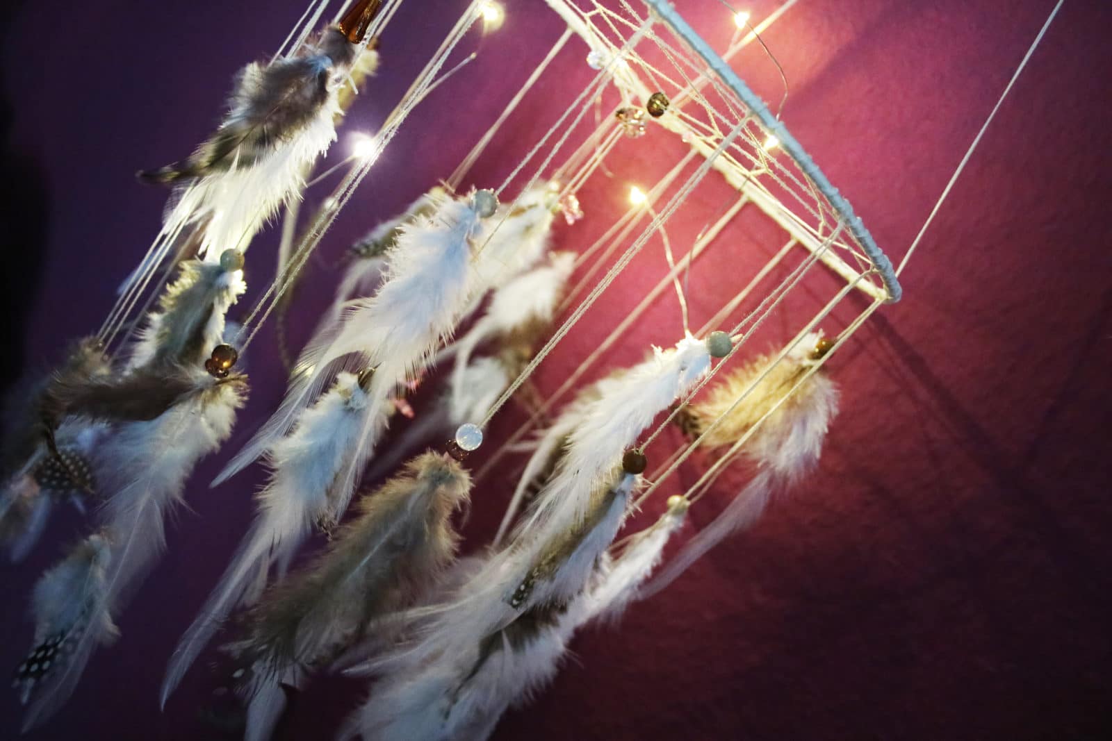 Boho Traumfänger-Lampe