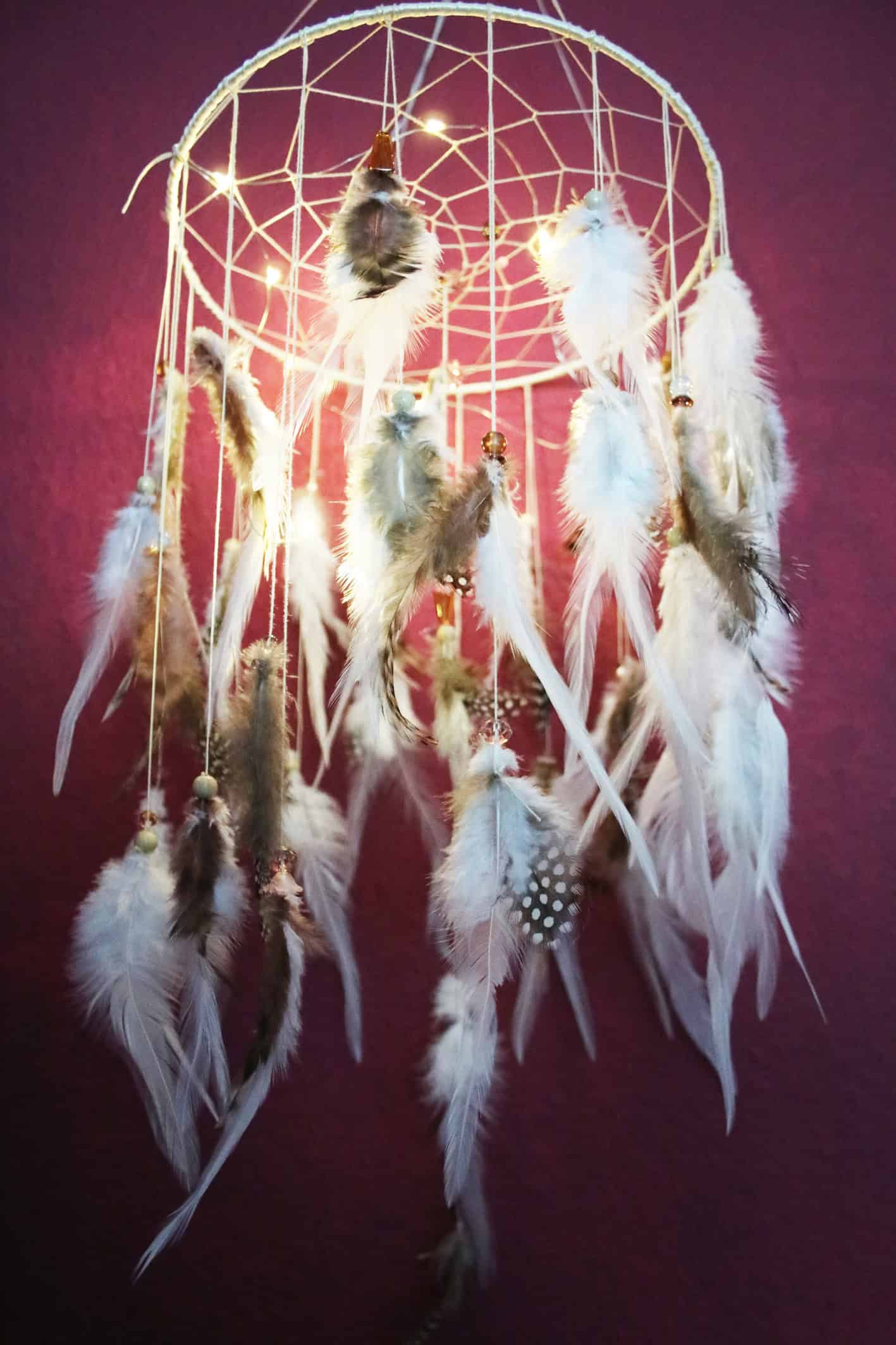 Boho Traumfänger-Lampe