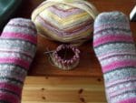 Funny Treppenmuster Socken für gute Laune #addisockenwundercontest