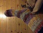 Funny Treppenmuster Socken für gute Laune #addisockenwundercontest
