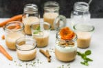 EIN LIEBLINGSREZEPT FÜR KOKOS KAROTTEN-PANNA COTTA MIT KAROTTEN-HALWA