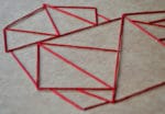 DIY Herzkarte Sticken
