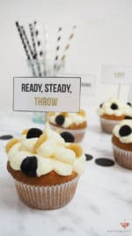 Vanille Konfetti Cupcakes mit Cupcake Toppern zum Ausdrucken … ready, steady, throw! | Mohntage
