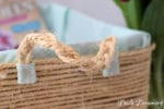 Gewickelter Deko-Korb – die perfekte Upcycling-Idee