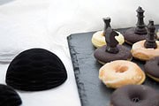Mini-Donuts Schachbrett – perfekt für Partys