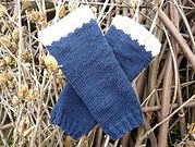 Zweifarbige Armstulpen stricken #addisockenwundercontest