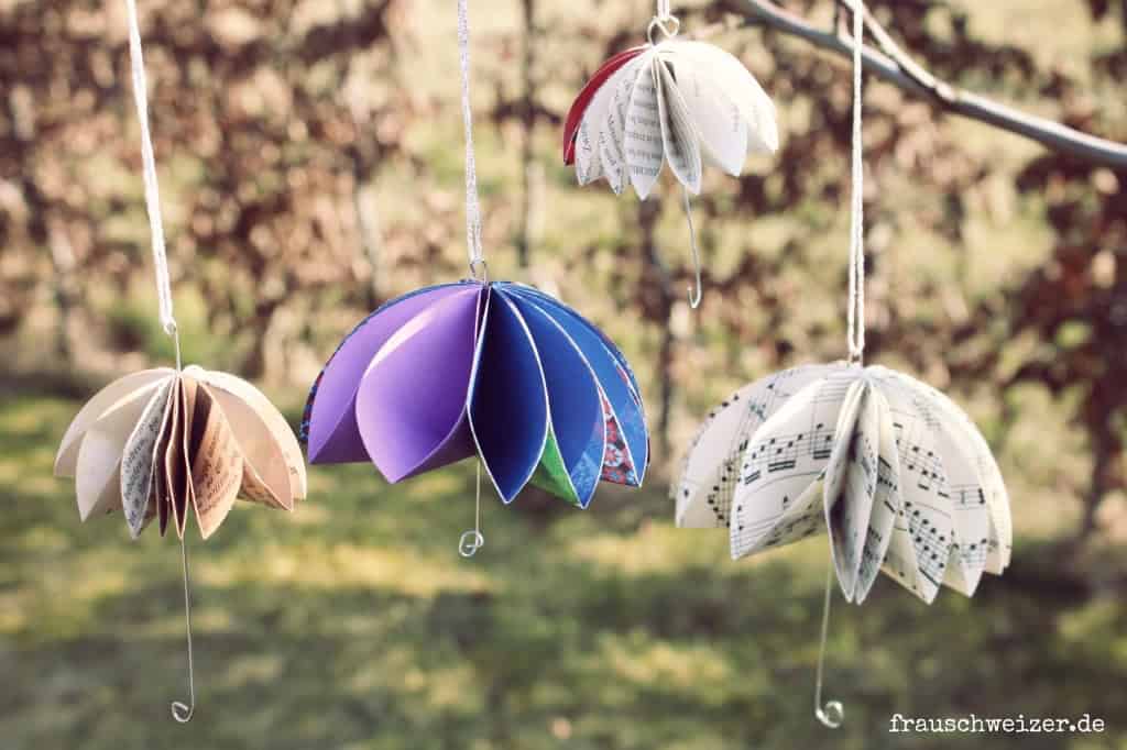 DIY Anleitung: Papier Regenschirme selbermachen