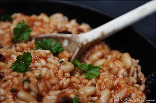 One Pot Reis mit weißen Bohnen - HANDMADE Kultur