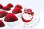 Himbeer-Pralinen zum Valentinstag
