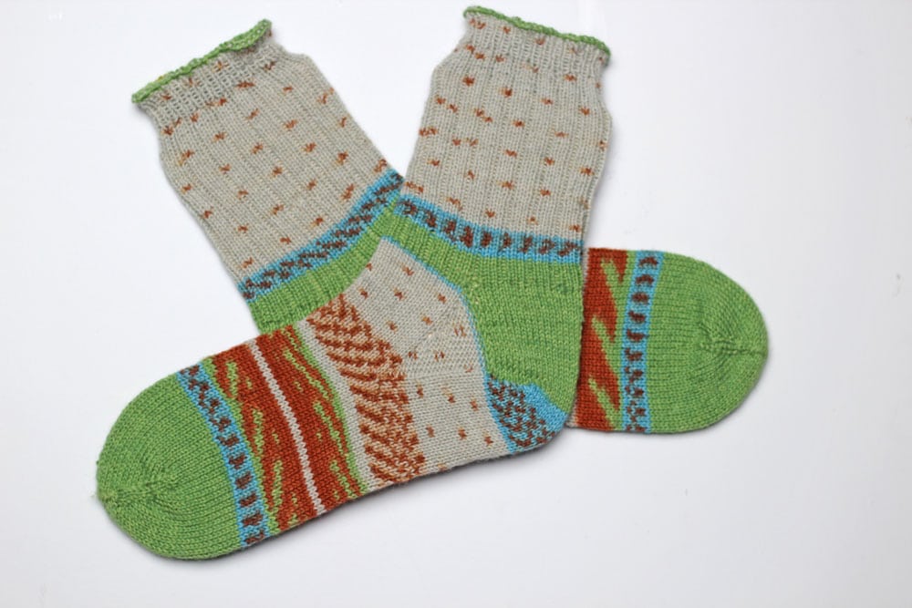 ANLEITUNG: TOE UP SOCKEN STRICKEN MIT DEM ADDI SOCKENWUNDER