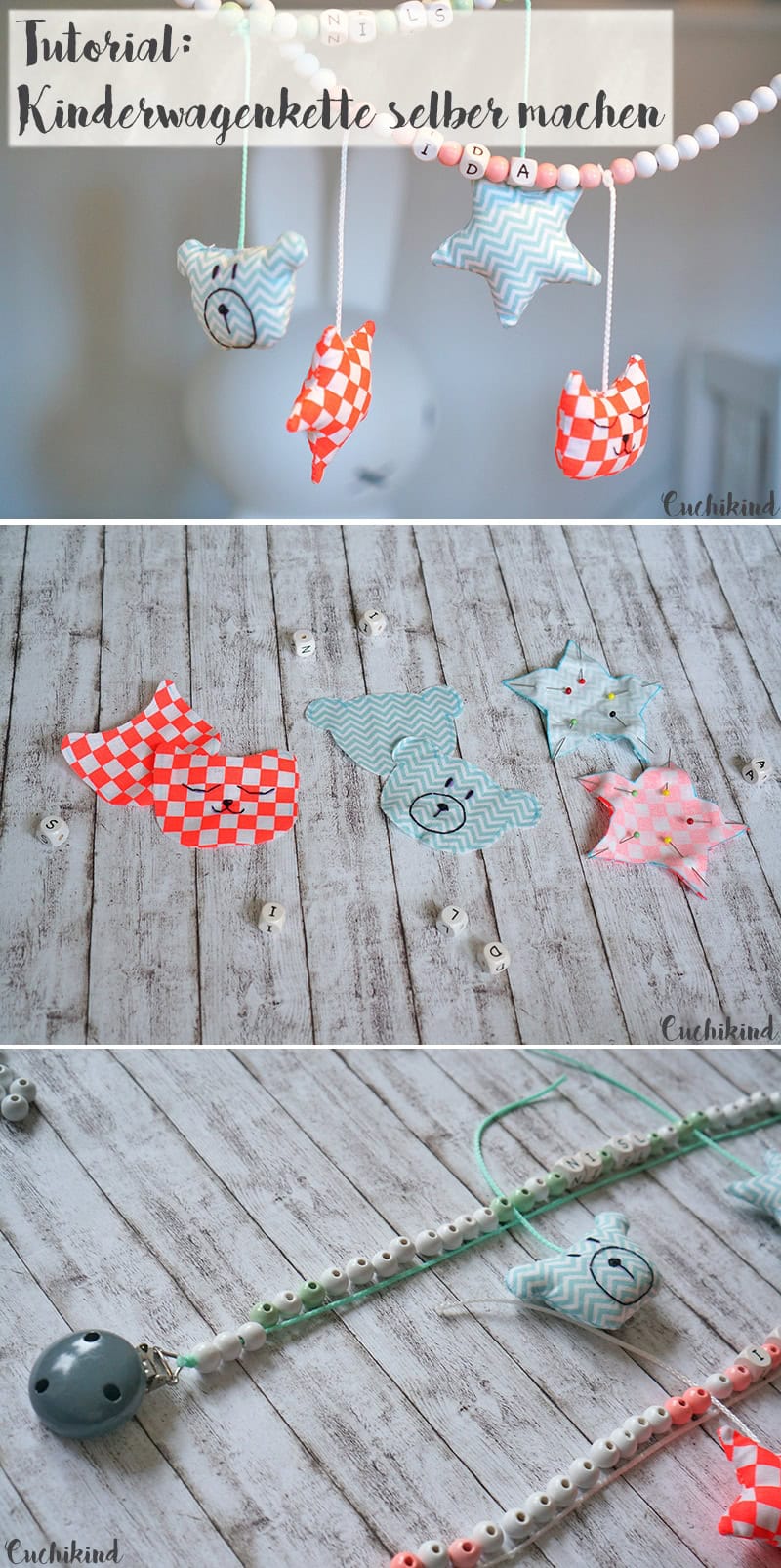 Tutorial Kinderwagenkette Selber Machen Handmade Kultur