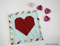 Do it- Valentinstag: genähte Herz-Untersetzer Do it- Valentinstag: genähte Herz-Untersetzer