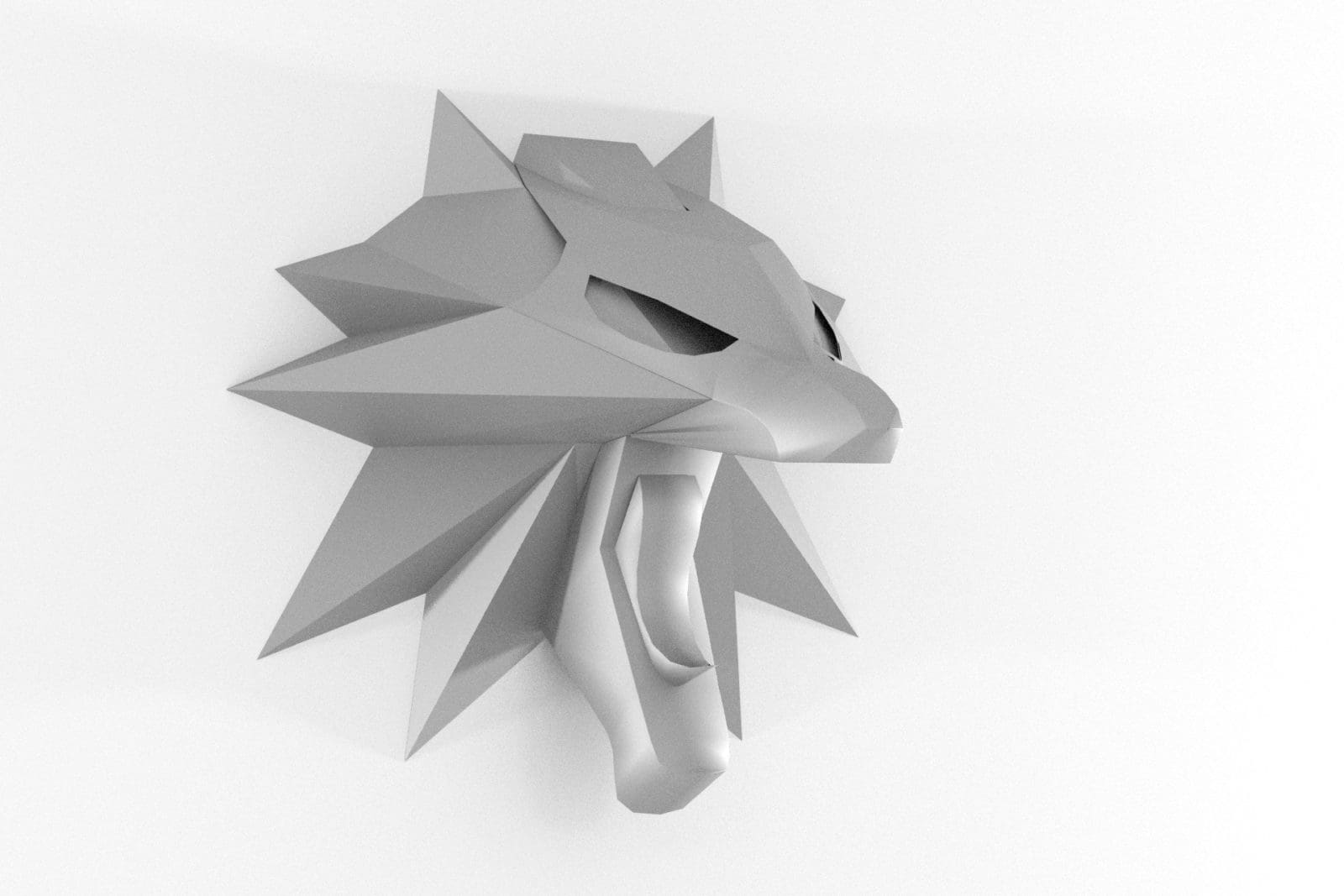 Wolf Wandtrophäe – Teil 3