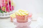 Orangen-Quark-Cupcakes