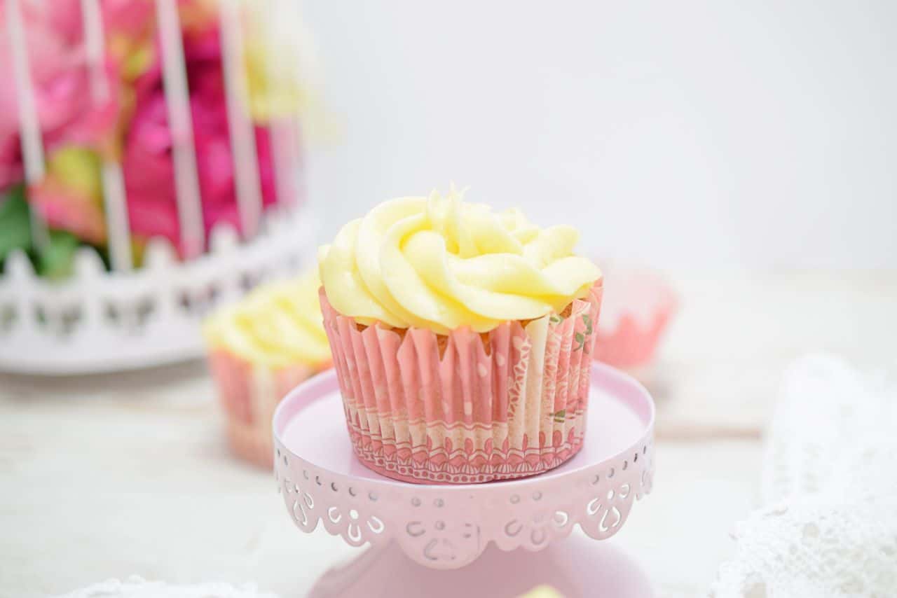 Orangen-Quark-Cupcakes