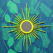 DIY SUNBURST MIRROR SELBER MACHEN / SONNENSPIEGEL BASTELN