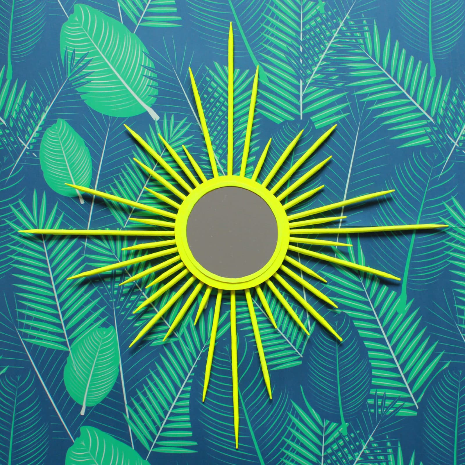 DIY SUNBURST MIRROR SELBER MACHEN / SONNENSPIEGEL BASTELN
