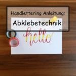 Handlettering: 5 kreative Anleitungen