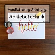 Handlettering: 5 kreative Anleitungen