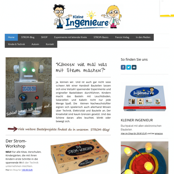 Home – Kleine Ingenieure