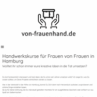 Tischler- und Polsterkurse - Von Frauenhand - Handwerkskurse für Frauen