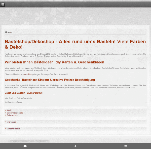Bastellode - Shop - Bastelshop für Basteln, Farben & Deko - Burkardroth Bastellode - Shop - Bastelshop für Basteln, Farben & Deko - Burkardroth