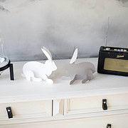 3D-Hasen aus Papier