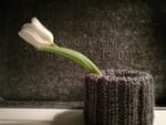 DIY Kerzenhalter stricken