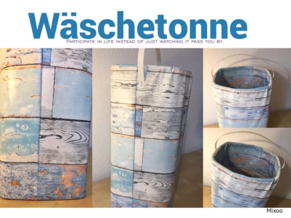 Wäschetonne Upcycling