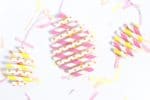 DIY Osterei aus Papierstrohhalm