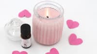 Anti-Stress-Kerze mit Rose und Lavendel selbst machen 