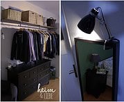 DIY Kleiderschrank  – ja es geht schön und praktisch in einem