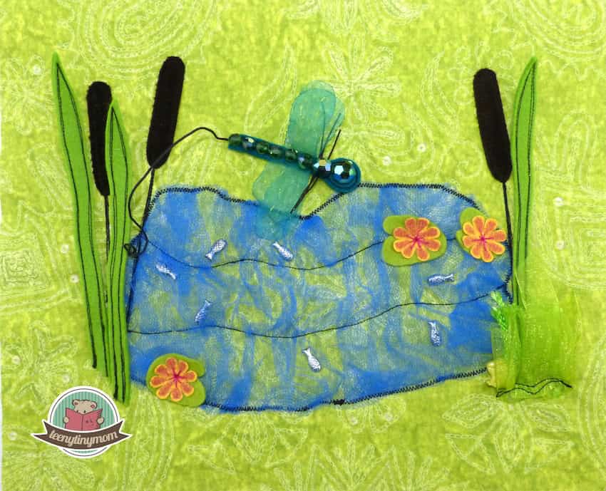Ein Käferbuch nähen – Spielbuch für Kleinkinder