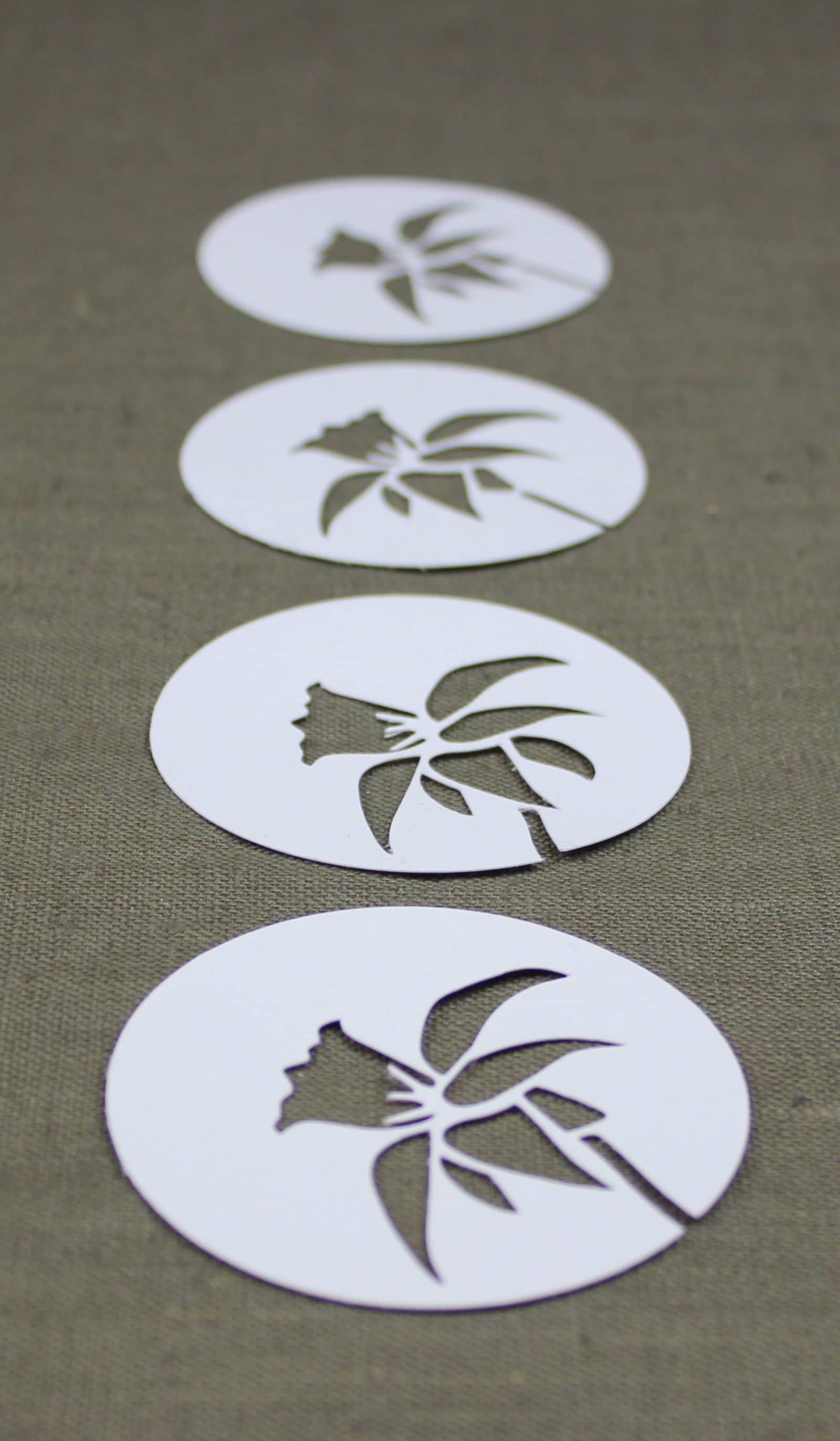 Narzissen {Free-Printable & Plotter-Freebie}